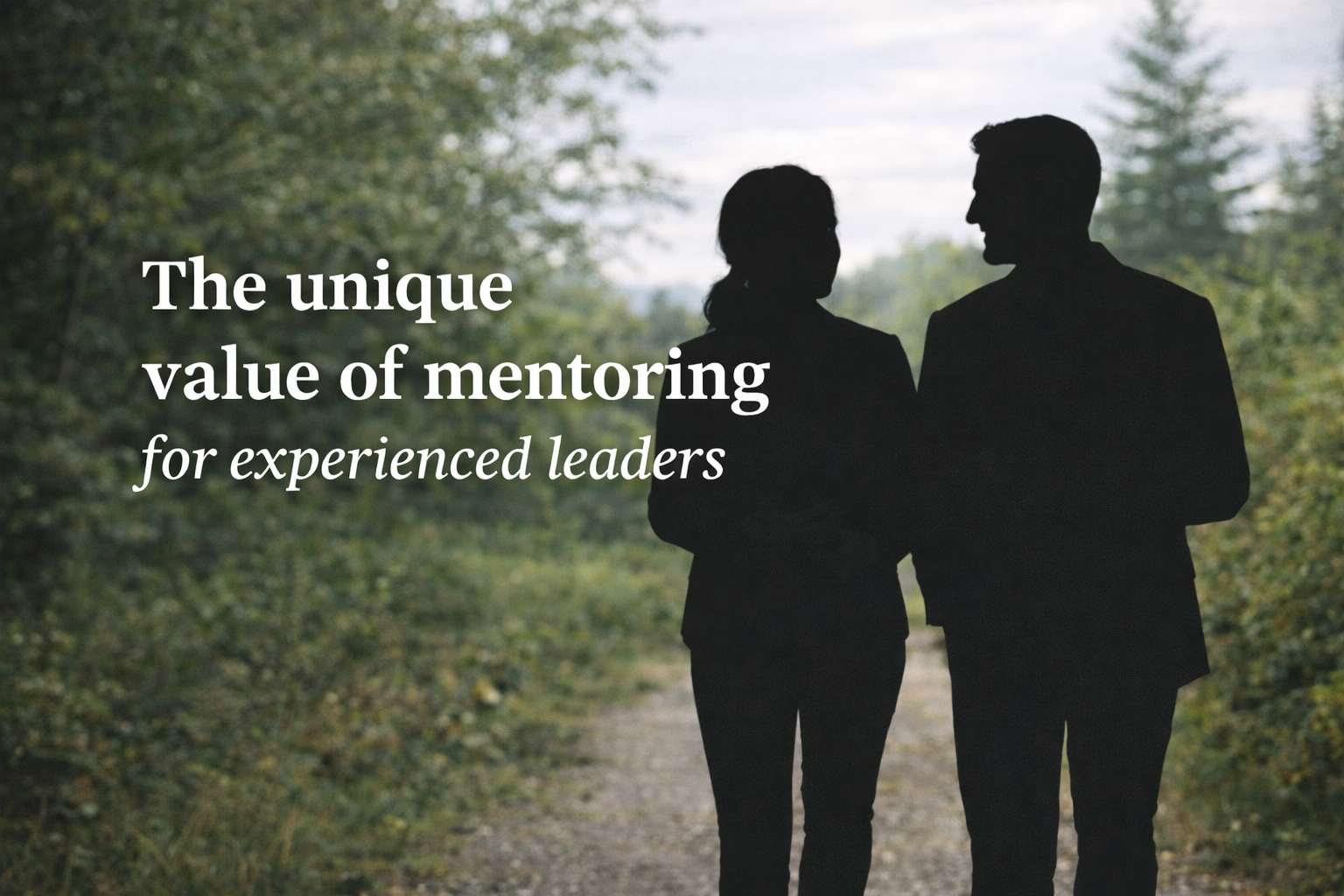 Why Mentoring Works for Leaders Who Think They Don’t Need It